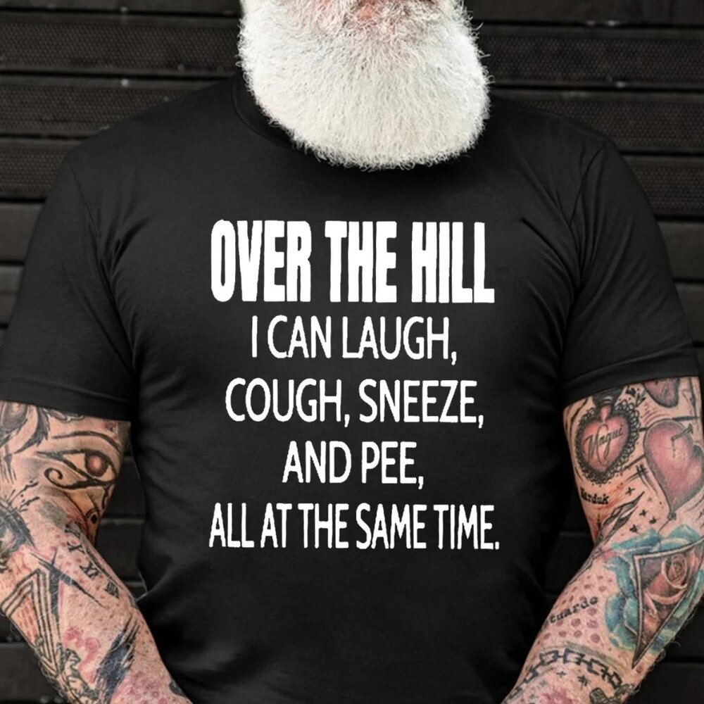 The Hill Round Neck Casual Cotton Short Sleeve T-Shirt